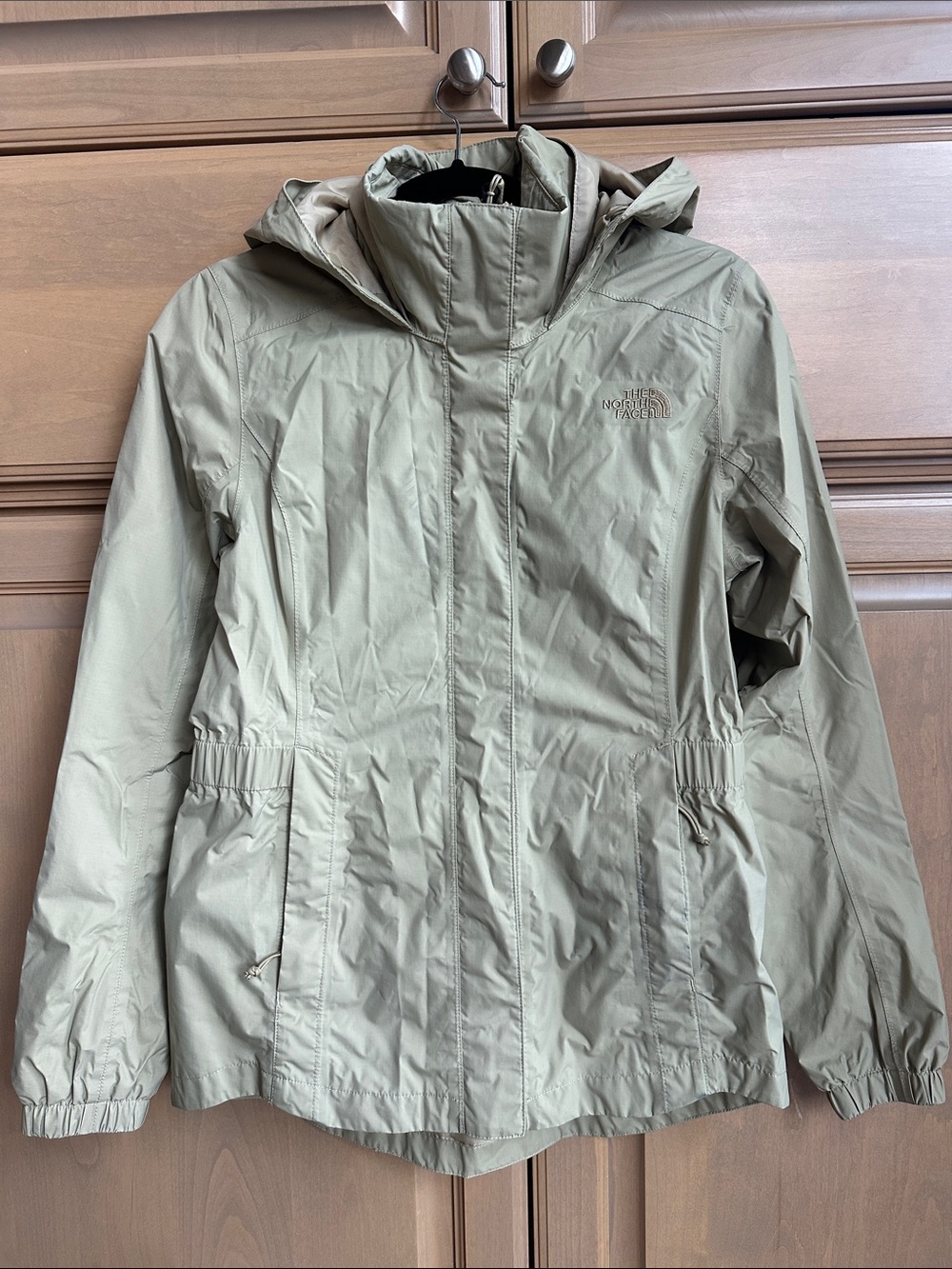 The North Face Hooded dryvent waterproof hooded rain coat Jacket